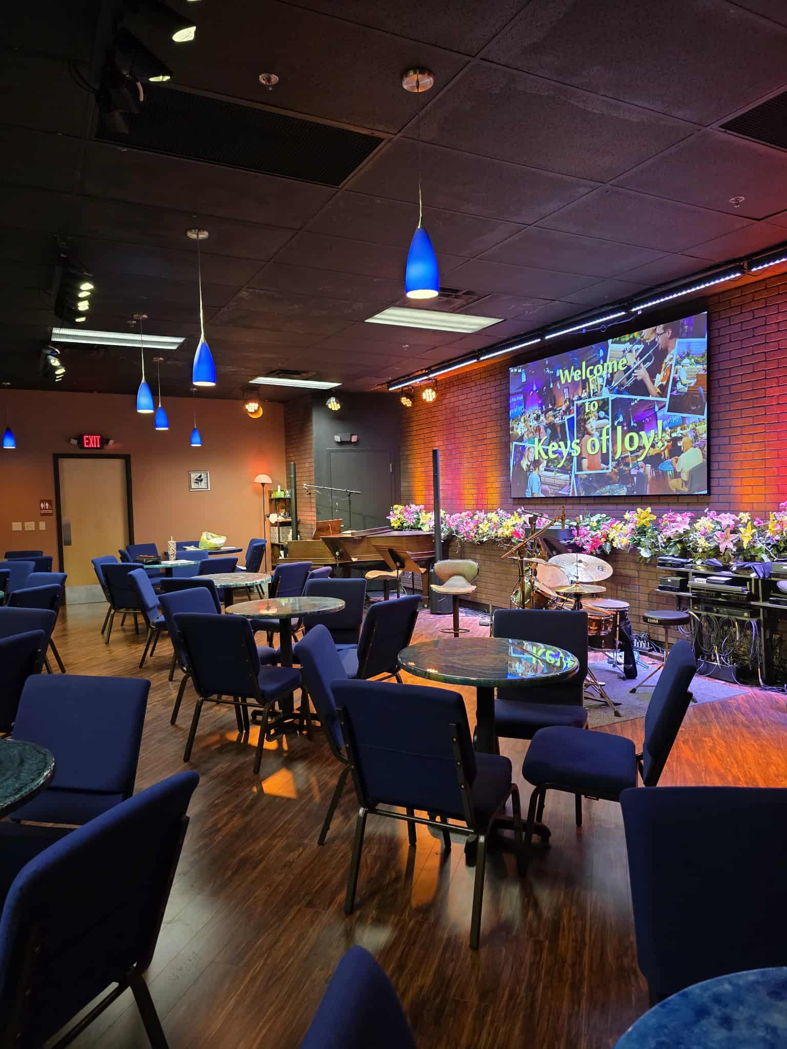 Teaching space at Keys of Joy! Studio