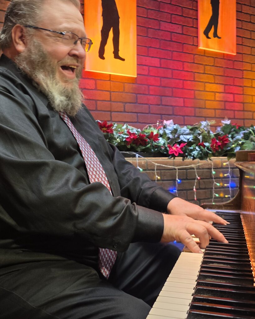 Ron Beach, piano instructor at Keys of Joy! Studio